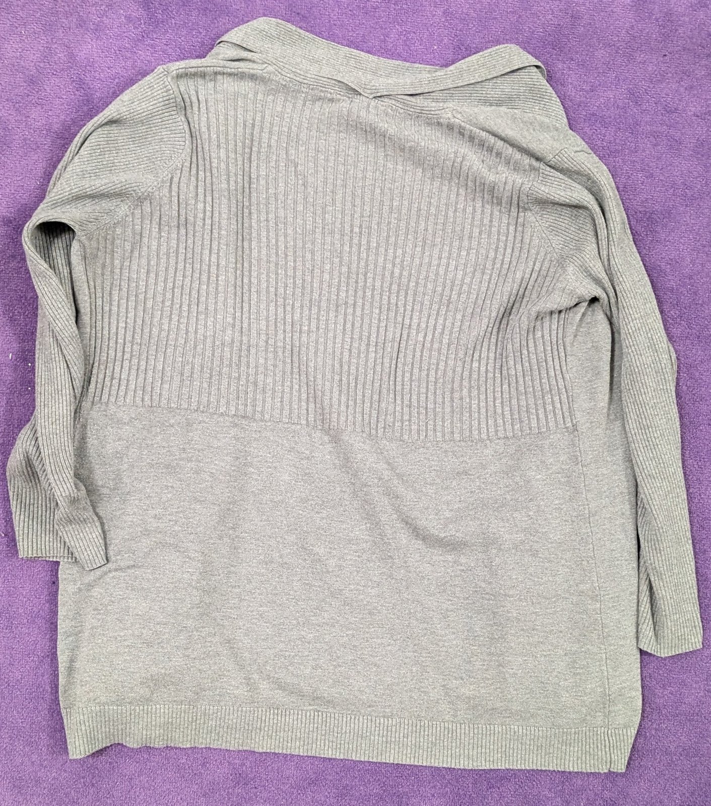 THE COLLECTION DEBENHAMS Graue Strickjacke - Bild 2