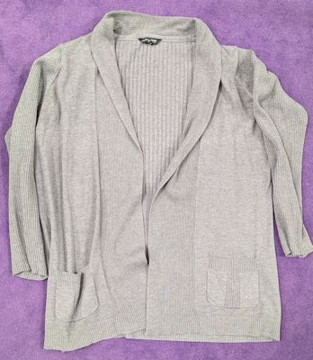 THE COLLECTION DEBENHAMS Graue Strickjacke