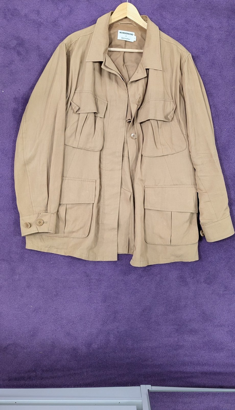 WUNDERKIND x hessnatur Beige Safari-Jacke - Bild 1